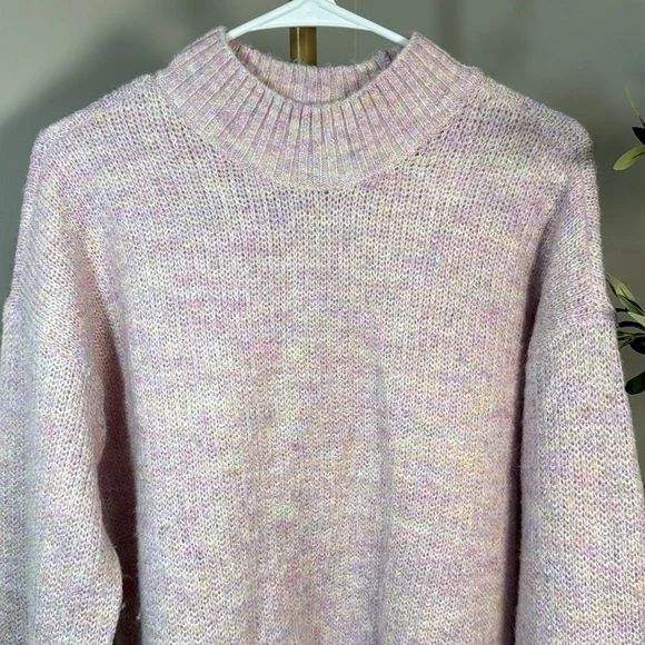 Old Navy pink knit sweater girls XL 14/16 - Picture 2 of 5